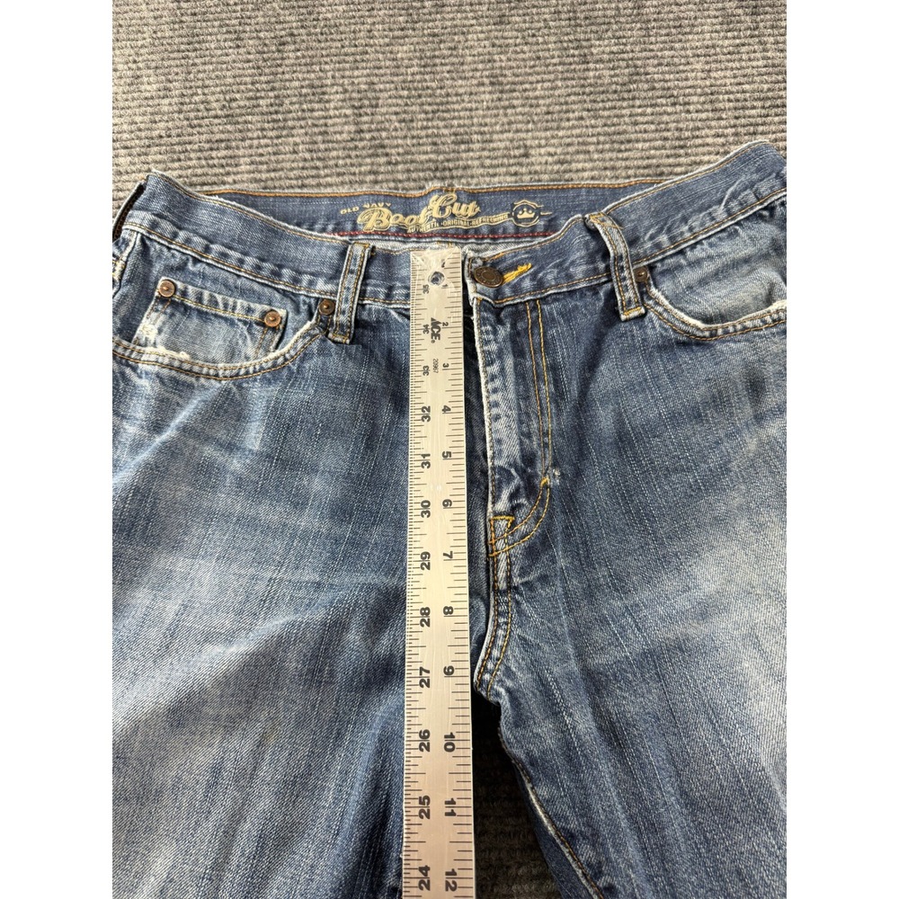 Old Navy Bootcut Jeans Womens 33x32 Medium Wash Denim 100% Cotton Blue - Picture 3 of 14